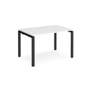 Adapt Single Desk 800mm Deep - White - NWOF