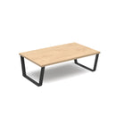 Encore² Modular Large Coffee Table With Black Sled Frame - NWOF