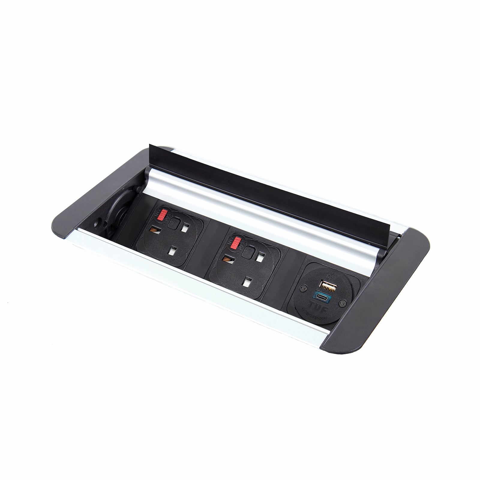 Eclipse In-Table Rollover Power Module 2 x UK Sockets & 1 x TUF (A&C C ...