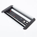 Eclipse In-Table Rollover Power Module 2 x UK Sockets, 1 x TUF (A&C Connectors) USB Charger. 1 x RJ45 Socket & 1 x HDMI Socket - Black/Silver - NWOF