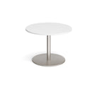 Eternal Circular Boardroom Table - White - NWOF