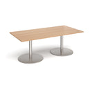 Eternal Rectangular Boardroom Table - Beech - NWOF