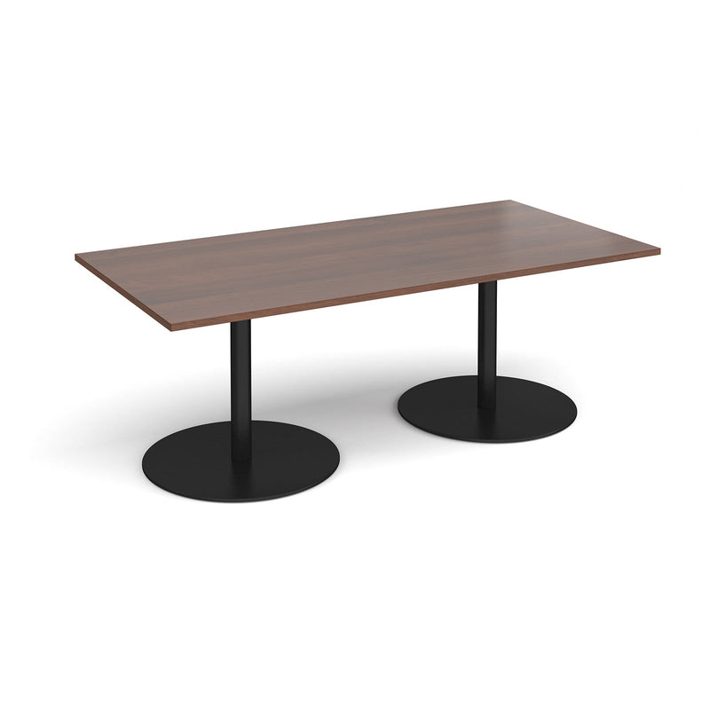 Eternal Rectangular Boardroom Table - Walnut - NWOF