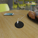 Ion In-Surface Power Module 1 x UK Socket & 1 x USB Charger (Type A) - Black - NWOF