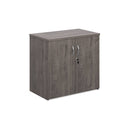 Universal Double Door Cupboard - Grey Oak - NWOF