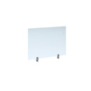 Straight 700mm High Desktop Acrylic Screen - NWOF