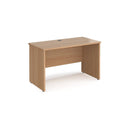 Maestro 25 600mm Deep Straight Desk With Panel End Leg - Beech - NWOF