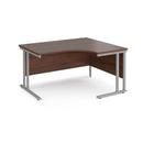 Maestro 25 Ergonomic Desk With Cantilever Leg - Walnut - NWOF