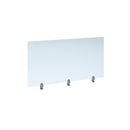 Straight 700mm High Desktop Acrylic Screen - NWOF
