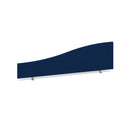 Wave Desktop Fabric Screen - Blue - NWOF
