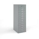 Bisley Multi Drawers - Silver - NWOF