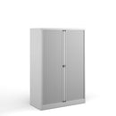 Bisley Systems Tambour Cupboard - White - NWOF