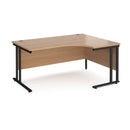 Maestro 25 Ergonomic Desk With Cantilever Leg - Beech - NWOF