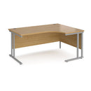Maestro 25 Ergonomic Desk With Cantilever Leg - Oak - NWOF
