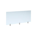 Straight 700mm High Desktop Acrylic Screen - NWOF