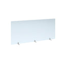 Straight 700mm High Free Standing Desktop Acrylic Screen - NWOF