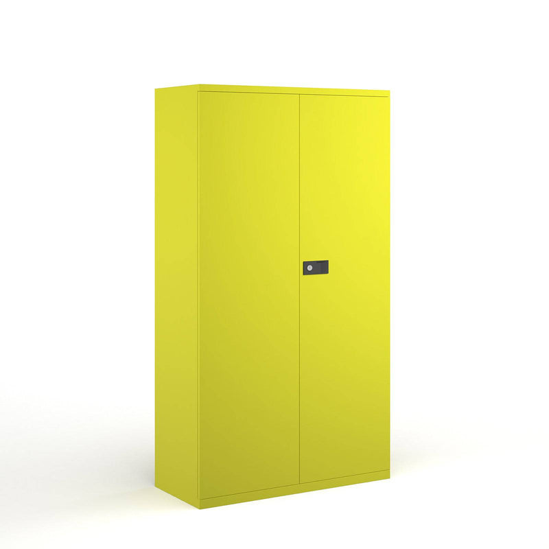 Steel Contract Cupboard - Yellow - NWOF