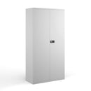 Steel Contract Cupboard - White - NWOF