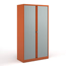 Bisley Systems Tambour Cupboard - Orange - NWOF