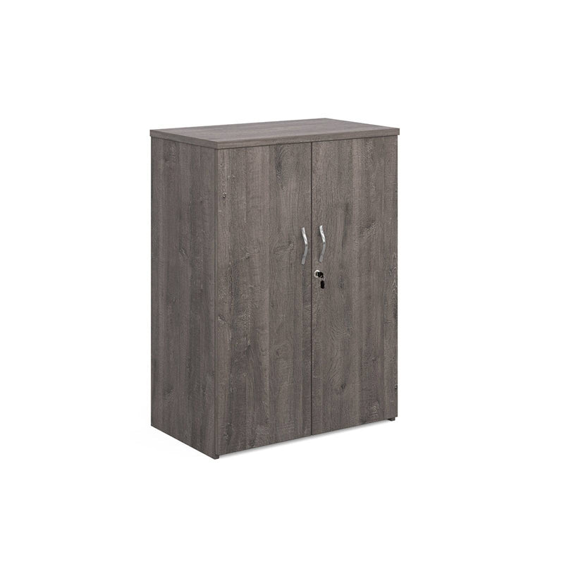 Universal Double Door Cupboard - Grey Oak - NWOF