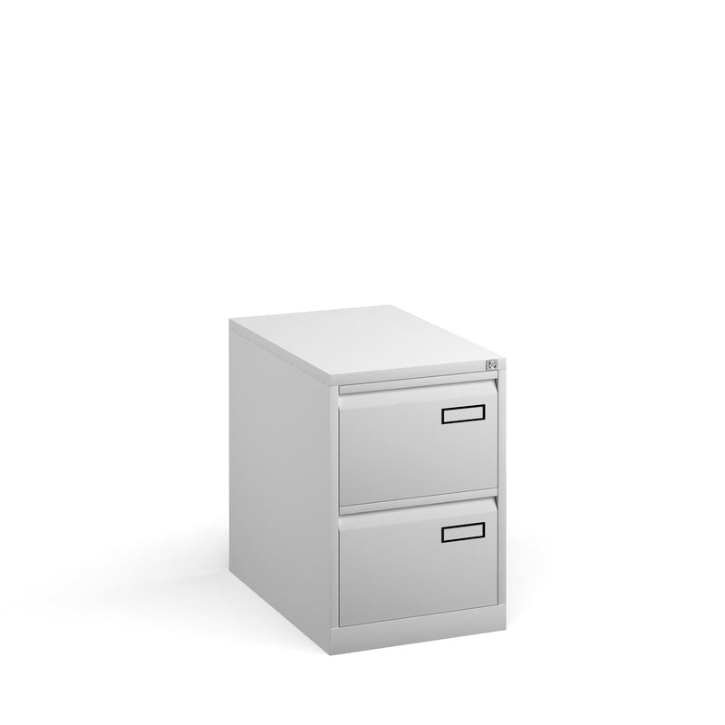 Bisley Steel Public Sector Contract Filing Cabinet - White - NWOF