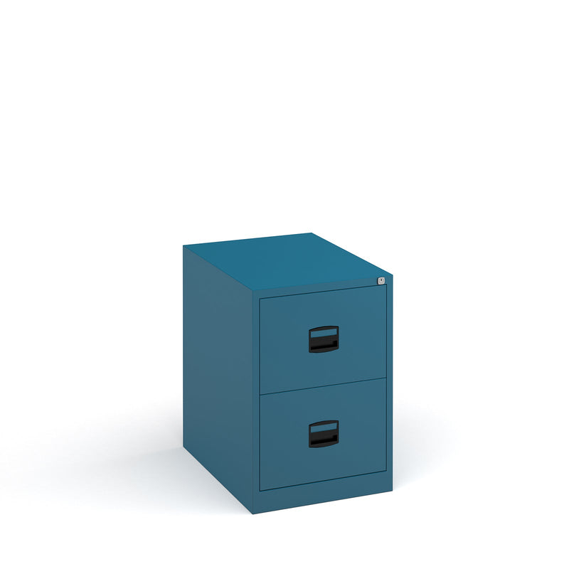 Steel Contract Filing Cabinet - Blue - NWOF