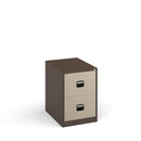 Steel Contract Filing Cabinet - Coffee & Cream - NWOF