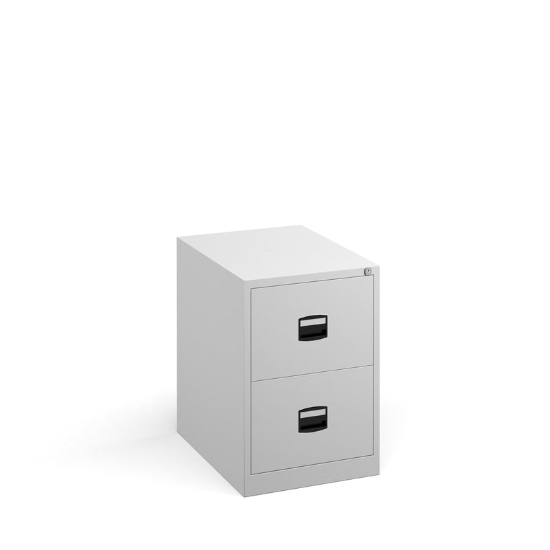 Steel Contract Filing Cabinet - White - NWOF