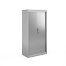 Systems Horizontal Tambour Door Cupboard - White - NWOF