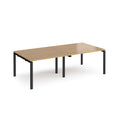 Adapt Rectangular Boardroom Table - Oak - NWOF
