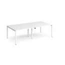 Adapt Rectangular Boardroom Table - White - NWOF