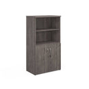 Universal Combination Unit With Open Top - Grey Oak - NWOF