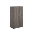 Universal Double Door Cupboard - Grey Oak - NWOF