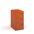 Bisley Steel Public Sector Contract Filing Cabinet - Orange - NWOF