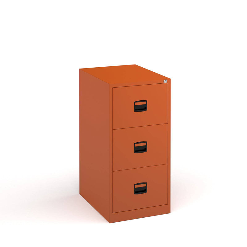 Steel Contract Filing Cabinet - Orange - NWOF