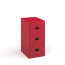 Steel Contract Filing Cabinet - Red - NWOF