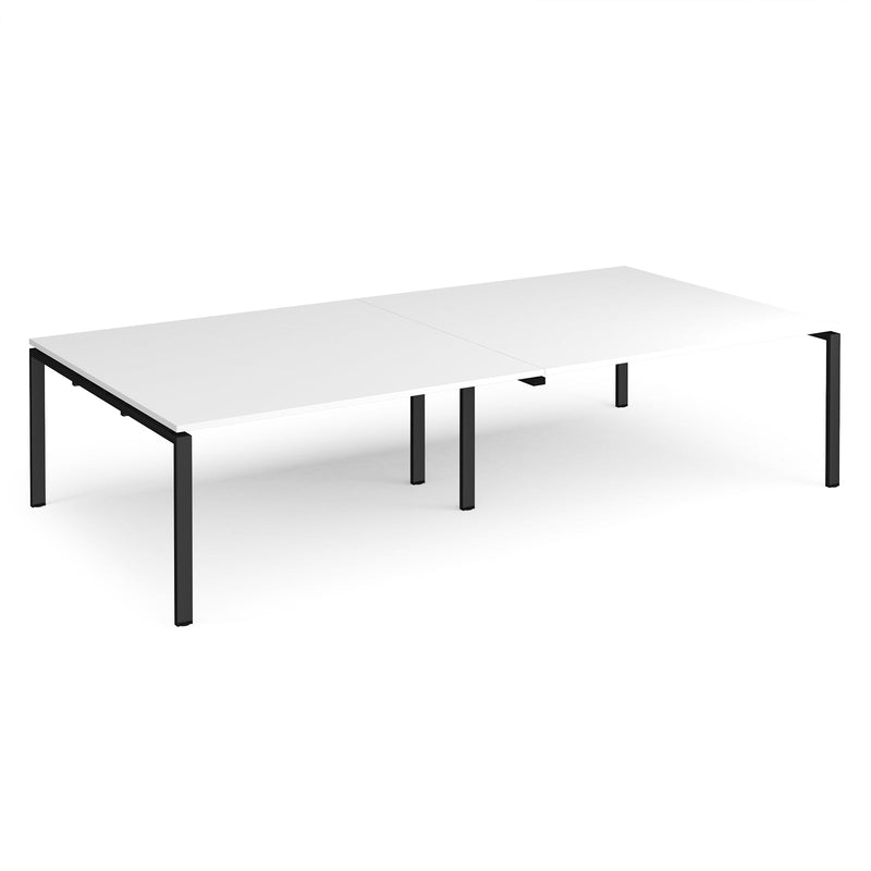 Adapt Rectangular Boardroom Table - White - NWOF