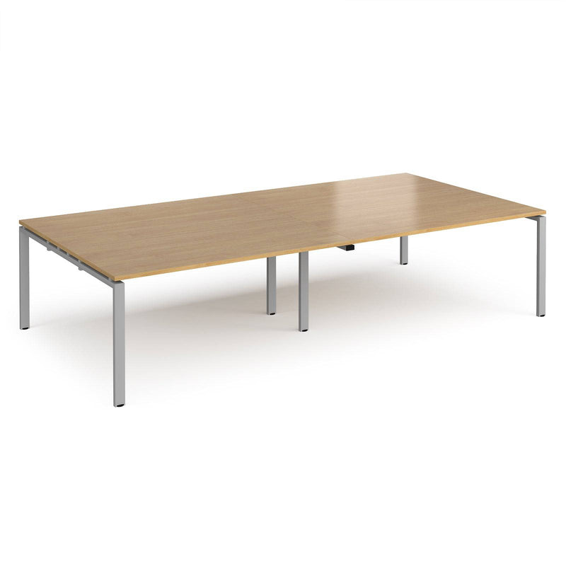 Adapt Rectangular Boardroom Table - Oak - NWOF