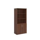 Universal Combination Unit With Open Top - Walnut - NWOF