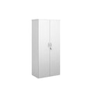 Universal Double Door Cupboard - White - NWOF