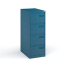 Bisley Steel Public Sector Contract Filing Cabinet - Blue - NWOF