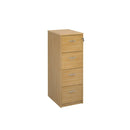 Universal Wooden Filing Cabinet With Silver Handles - Oak - NWOF