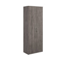 Universal Double Door Cupboard - Grey Oak - NWOF