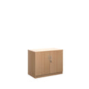 Systems Double Door Cupboard - Beech - NWOF