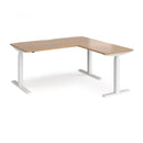 Elev8 Touch Sit-Stand Desk With 800mm Return - 1600mm - NWOF