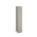 Bisley Lockers With 1 Door 457mm Deep - Grey - NWOF