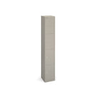Bisley Lockers With 4 Doors 305mm Deep - Grey - NWOF