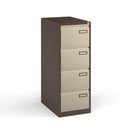 Bisley Steel Public Sector Contract Filing Cabinet - Coffee & Cream - NWOF