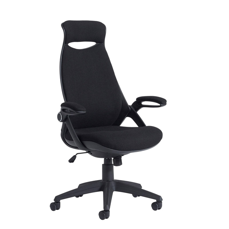 Tuscan High Back Fabric Managers Chair With Head Support - NWOF