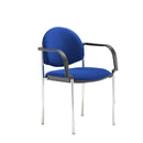 Coda Multi Purpose Stackable Conference Chair With Arms - NWOF